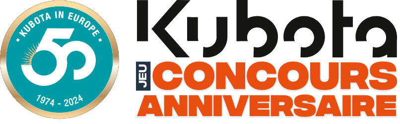 Kubota Jeu concours anniversaire